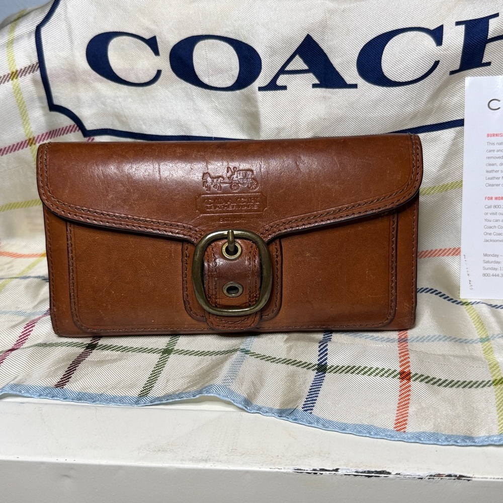 Coach Bleecker Burnished Whiskey Set - Shopper, Med Duffle, Slip Demi, Wallet - Picture 2 of 16